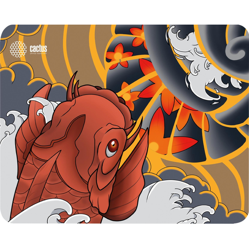 Коврик д/мыши Cactus Fish 400x300x3мм (CS-MP-PRO04XL) 1912753