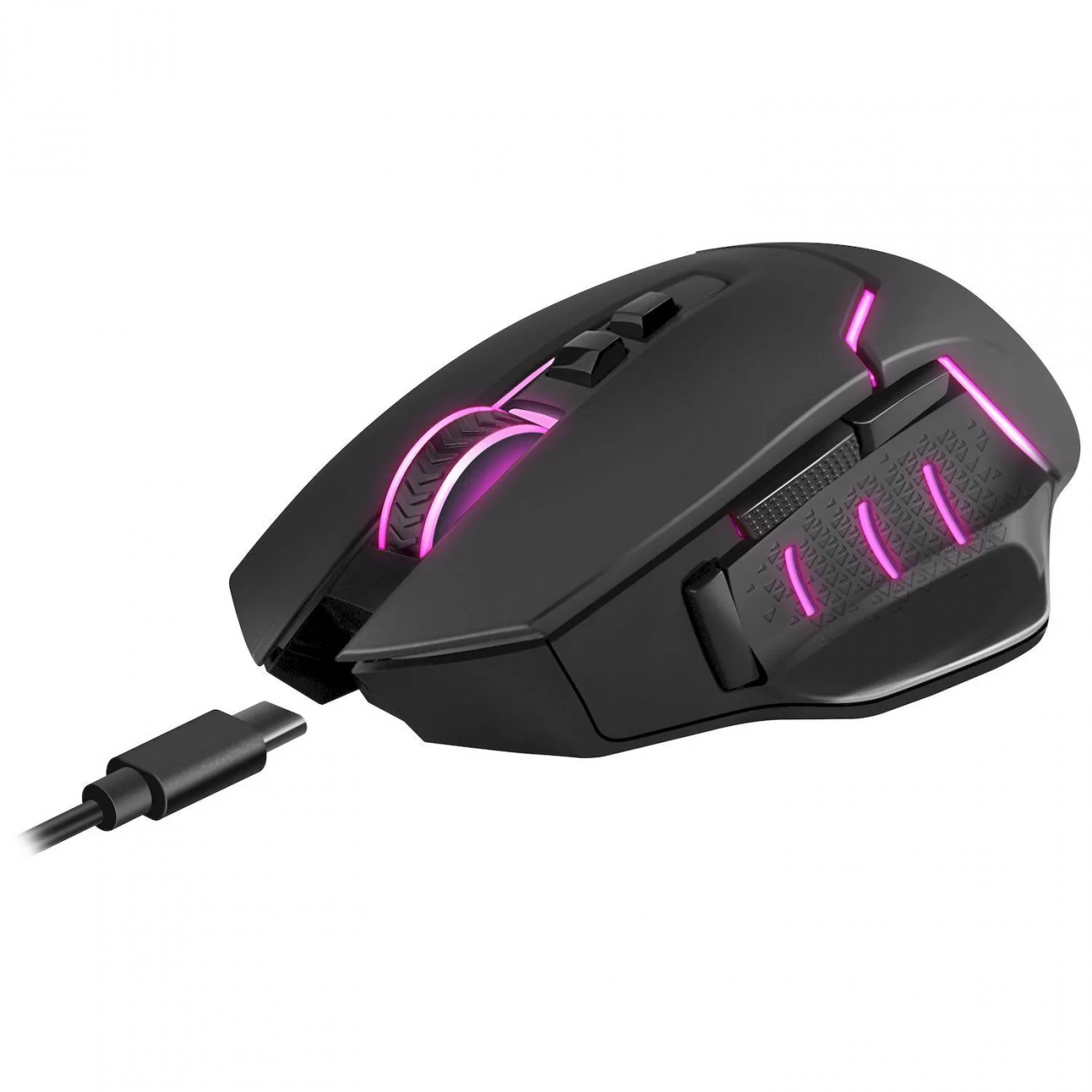 Мышь компьют. Redragon Mirage Pro (71432)игр.черн,RGB,7кн,2.4G,8000dpi 2318992
