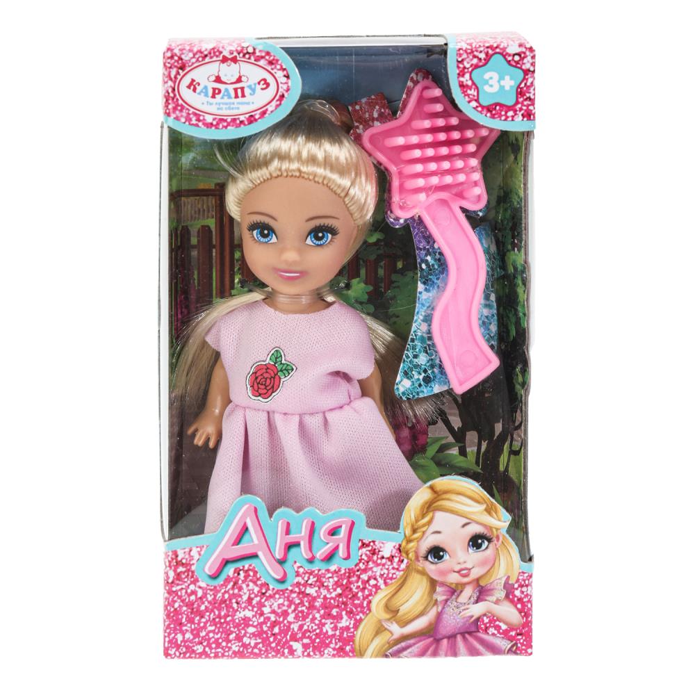Кукла 12 см. Анечка, аксесс. Карапуз ANNA-C6-BB (120)