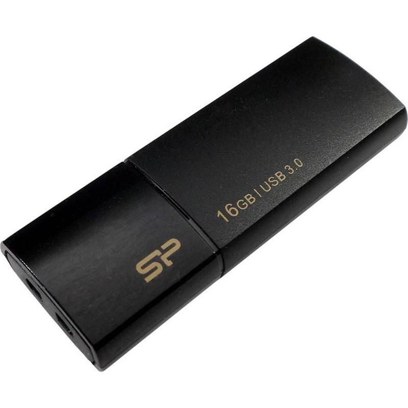 Флеш-память Silicon Power Blaze B05 16 Gb USB 3.1 G1 черная SP016GBUF3B05V1K 753744
