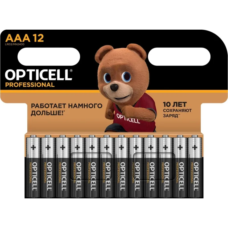 Батарейка OPTICELL Professional AAA 12шт/уп 2057721 5052006