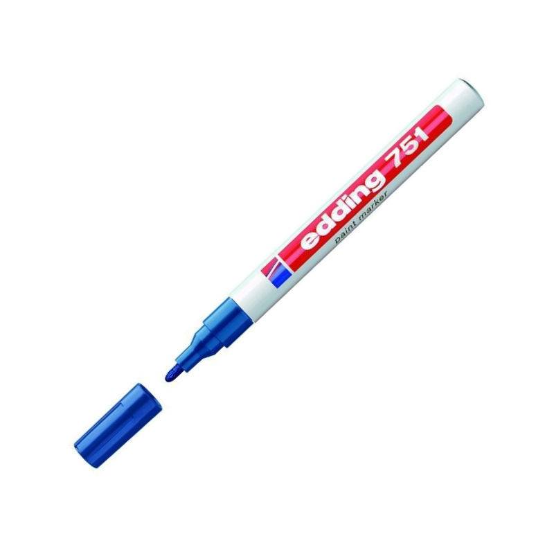 Маркер промышленный Edding E-751/3 для универсальной маркировки синий (1-2 мм) 87777