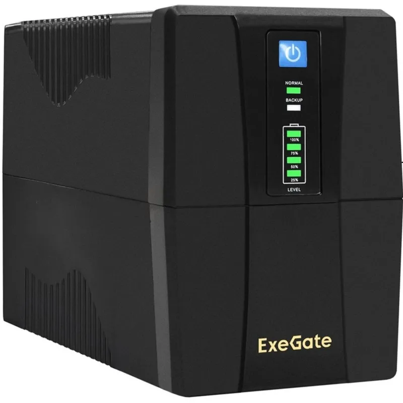 ИБП ExeGate Power Back BNB-850.LED.AVR.2SH 850VA/480W 2xEURO(EP285475RUS) 1897982