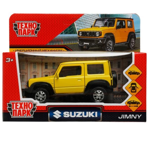 Машинка Технопарк SUZUKI JIMNY, 11,5 см., желтый JIMNY-12-YEBK