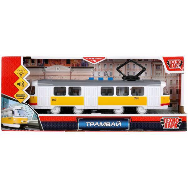 Трамвай Технопарк 21,5 см TRAMOLD-22PL-WHYE
