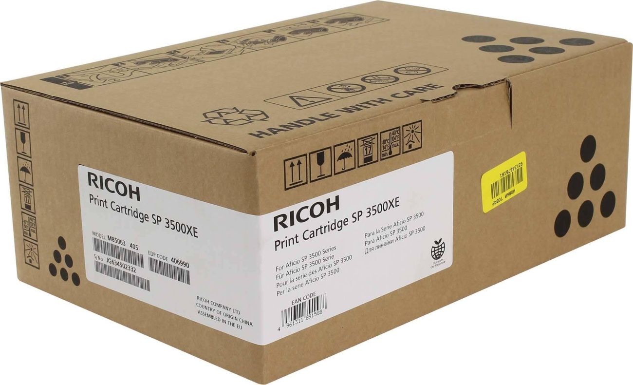 Картридж лазерный Ricoh SP 3500XE (407646/406990) чер. для SP3500N 380642