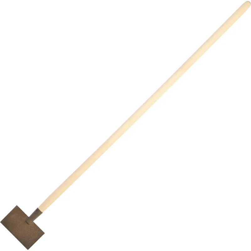 Ледоруб -скребок РусТрейд д.30 L-150x2,5мм с деревянным черенком 1,05кг 1634834 ЗИ-00214