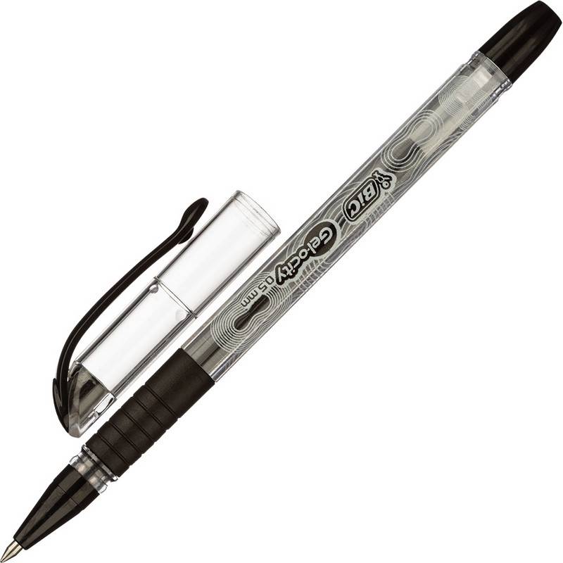 Ручка гелевая Bic Gelocity Stic черная (толщина линии письма 0.29 мм) CEL1010266 1170771