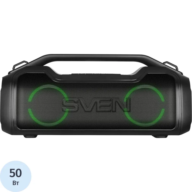 Акустическая система Sven PS-390, 2x25Вт, IPx5, TWS, microSD, аккум 2126237 SV-021306