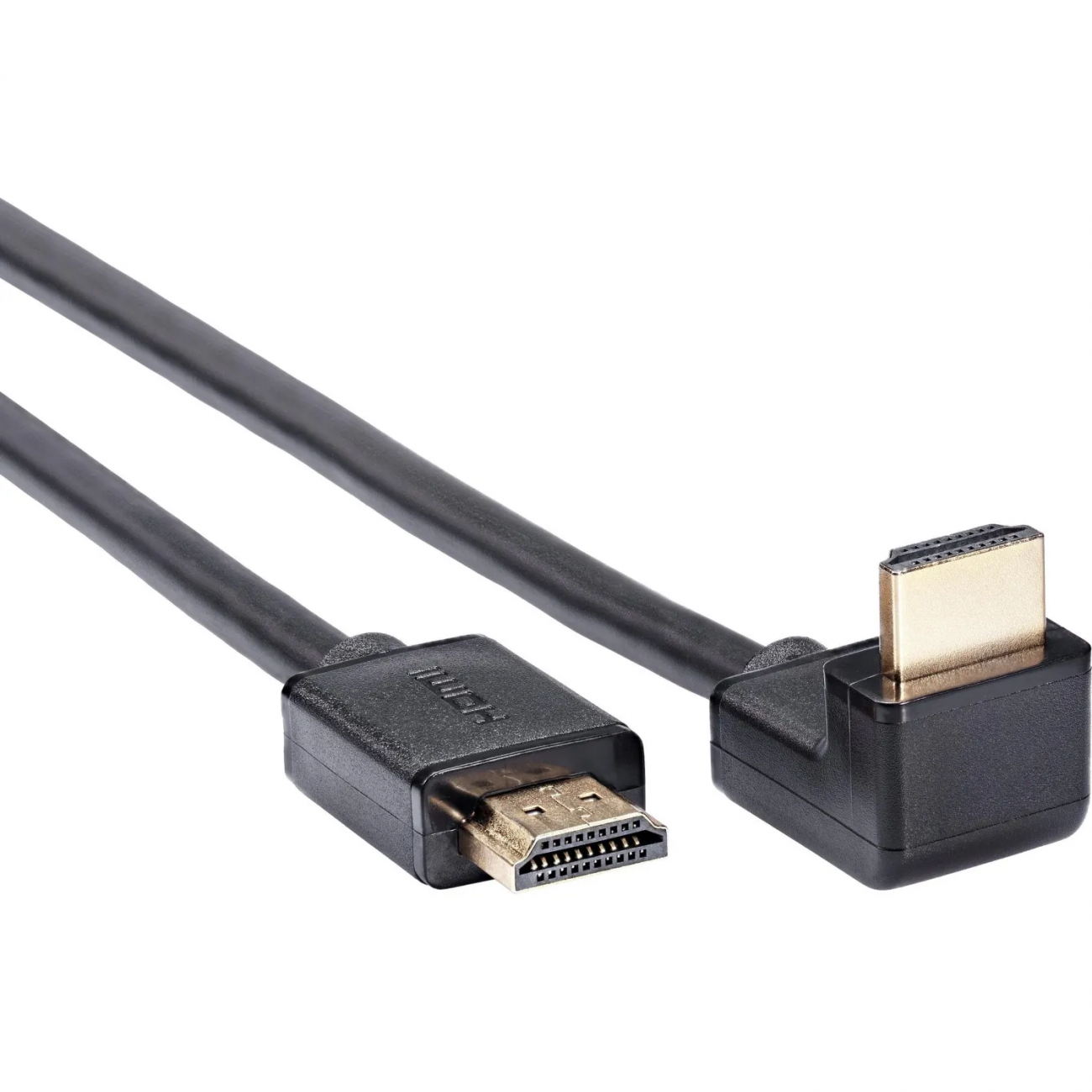 Кабель HDMI---HDMI ver 2.1 8K@60Hz угол 90град 1м, Telecom TCG256-1M 2390298