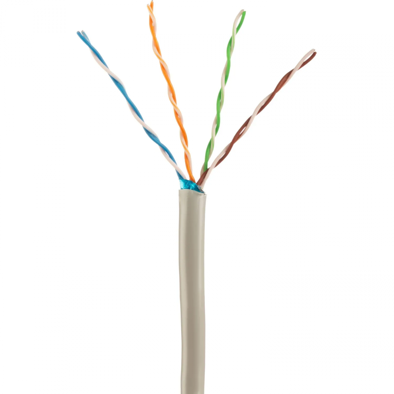 Кабель BigTech BT-CECR-005 медь FTP 4 пары, кат.5e AWG24 PVC 305м сер 2208477