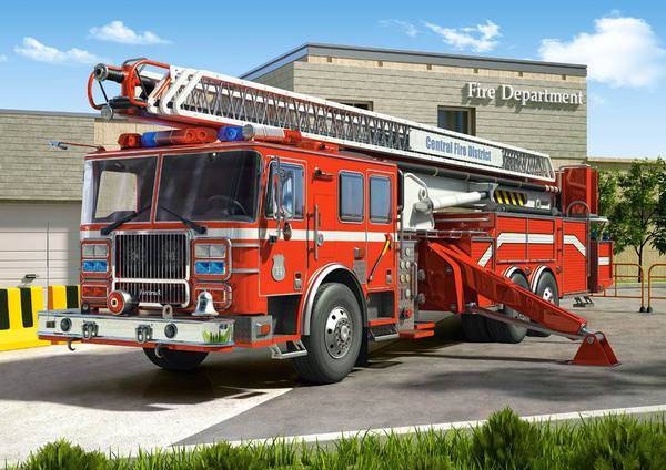 Пожарная машина, пазл 260 деталей Castorland C260-26760