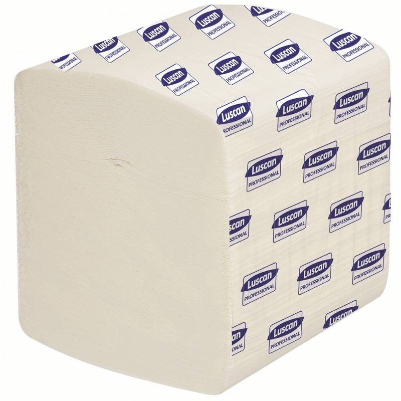 Бумага туалетная лая Luscan Professional 2-слойная 250 л 30 пачек в уп (арт.601113)