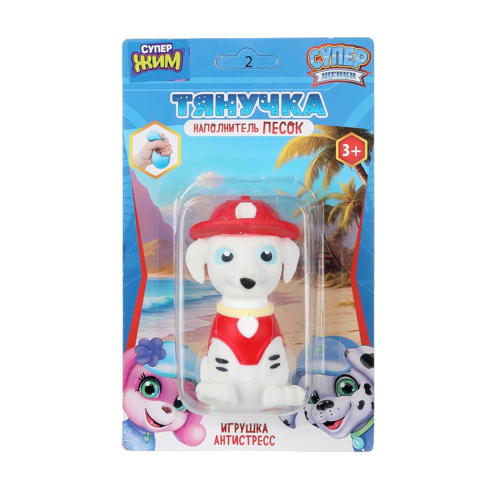 Игрушка - антистресс, тянучка с песком, "Супер щенки", белый Играем Вместе XI-PP01B-SD-RU