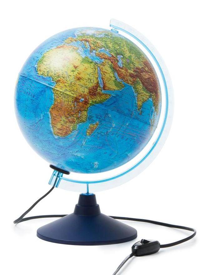 Глобус Интерактивный физико-политический с подсветкой 250 Globen INT12500284