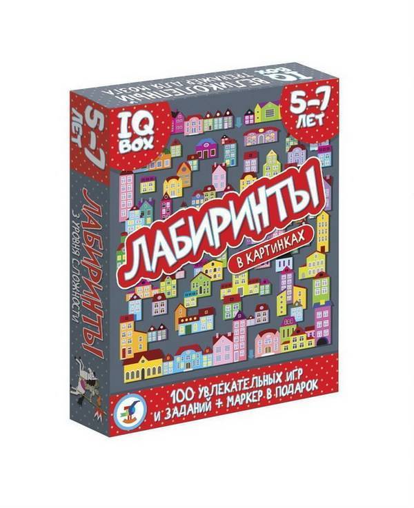 Игра настольная (карточная) "Лабиринты" 5-7 лет Дрофа-Медиа 3567