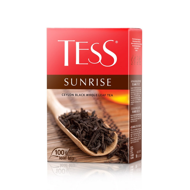 Чай Tess Sunrise листовой черный,100г 0587-15 1221735