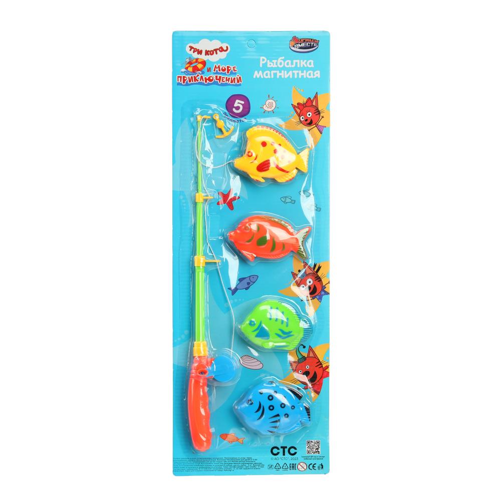 Игра рыбалка "Три Кота" магниты, 53х18х3,5 см. Играем Вместе I956-H19050-R