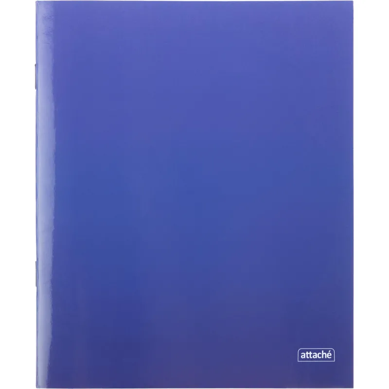 Тетрадь общая А5 48л Attache Градиент Синий клетка, 65г, скрепка, УФ-лак 1919328