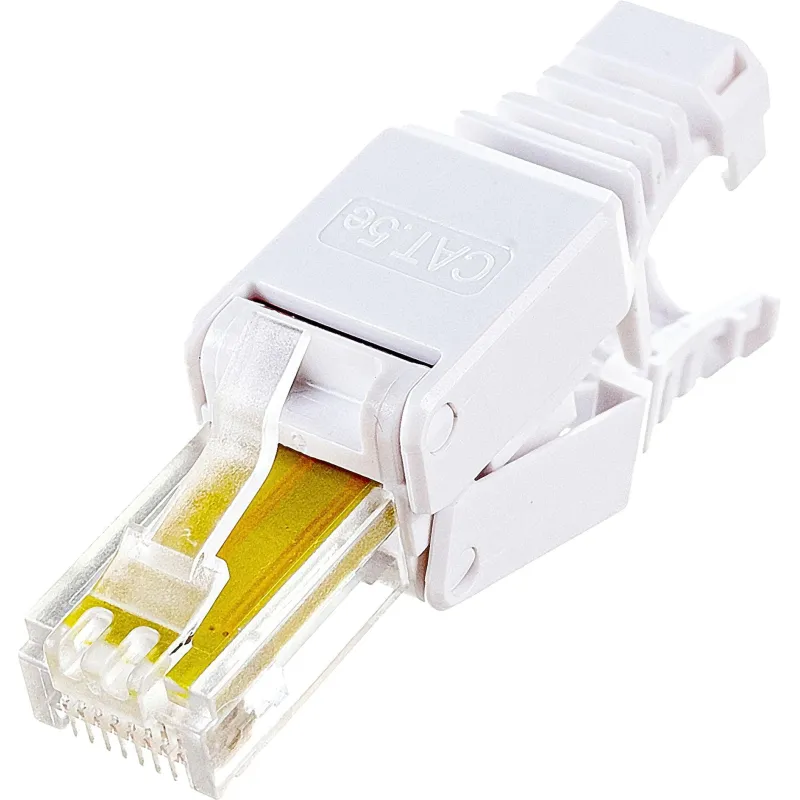 Коннектор полевой LANMASTER LAN-TMP-U5E-WH, неэкранированный, кат.5E 2148316