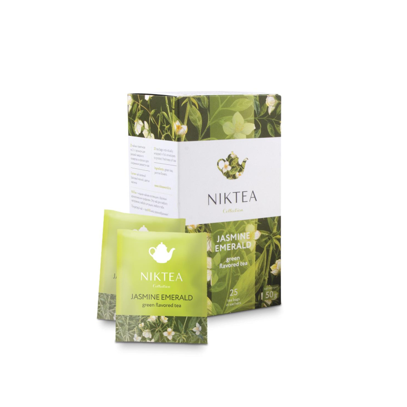 Чай Niktea зеленый Jasmine Emerald, 25пак/уп 1391913