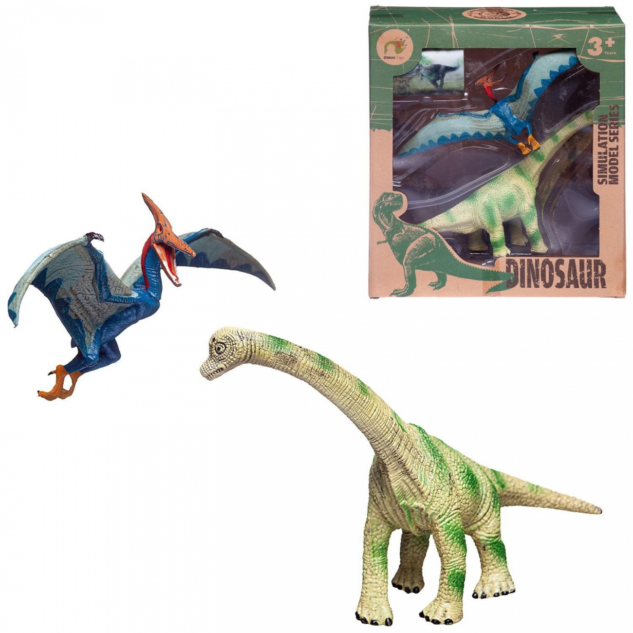 Игровой набор Junfa Мои любимые динозавры, серия 2 набор 2 WA-14614/набор2