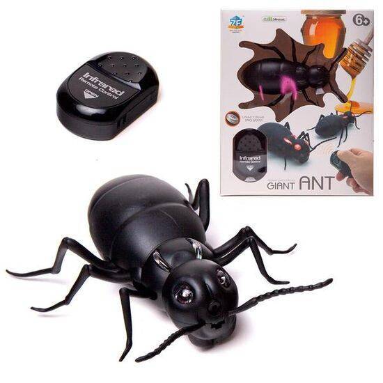 Интерактивное насекомое "Гигантский муравей" р/у, световые эффекты Junfa 9917