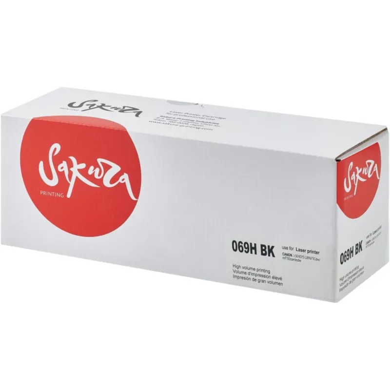 Картридж лазерный Sakura 069H BK чер.пов. емк для Canon LBP673Cdw/MF752Cdw 2055367 SA069HBK