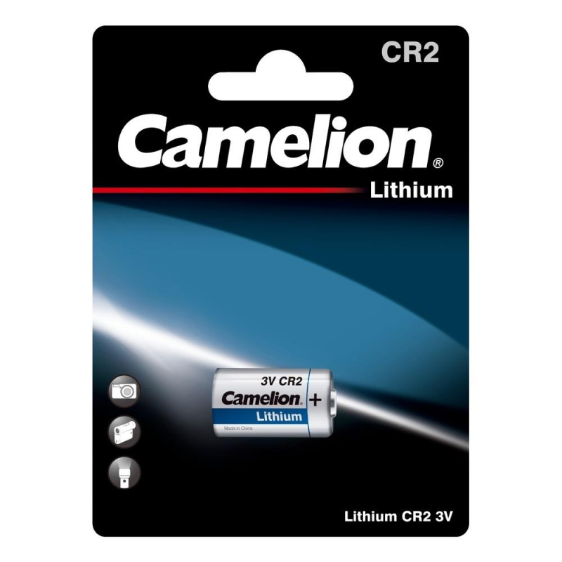 Батарейка Camelion CR2 1шт/бл (CR2-BP1, фото,3В) (2743) 1840410