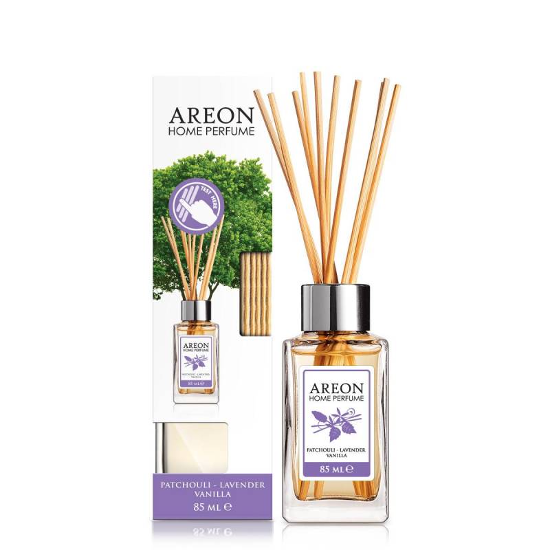 Аромадиффузор с палочками Areon Home perfume sticks Пачули/лаванда/ваниль 85 мл 1268672