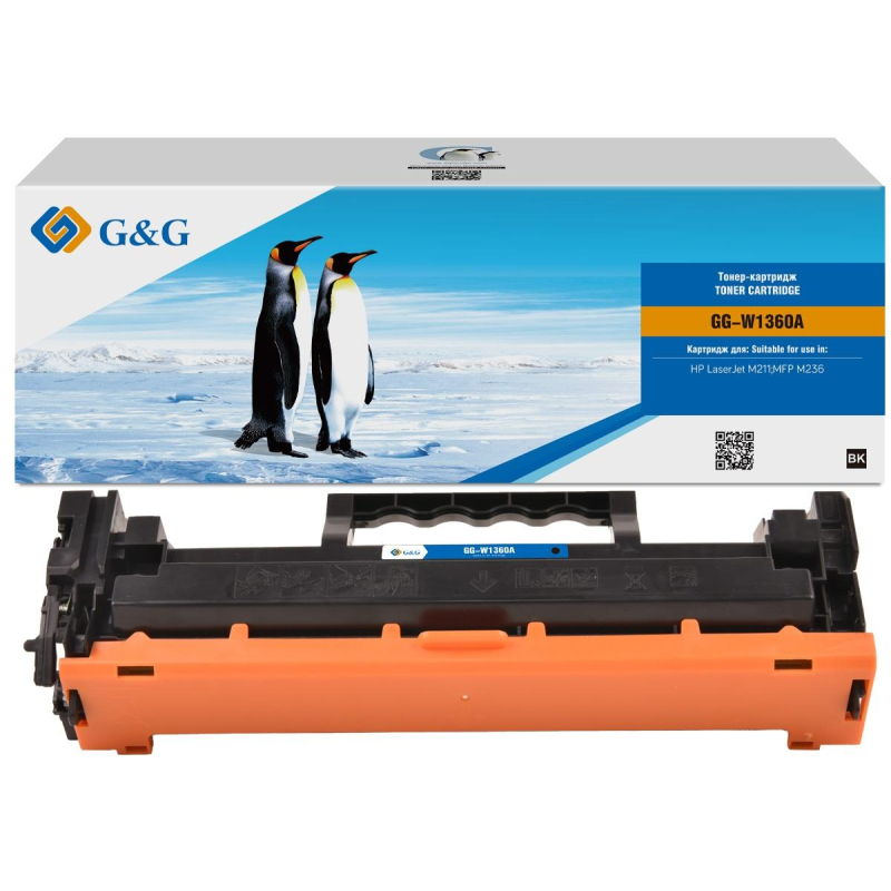 Картридж лазерный G&G GG-W1360A чер. для HP LJ M211/M236 1705761