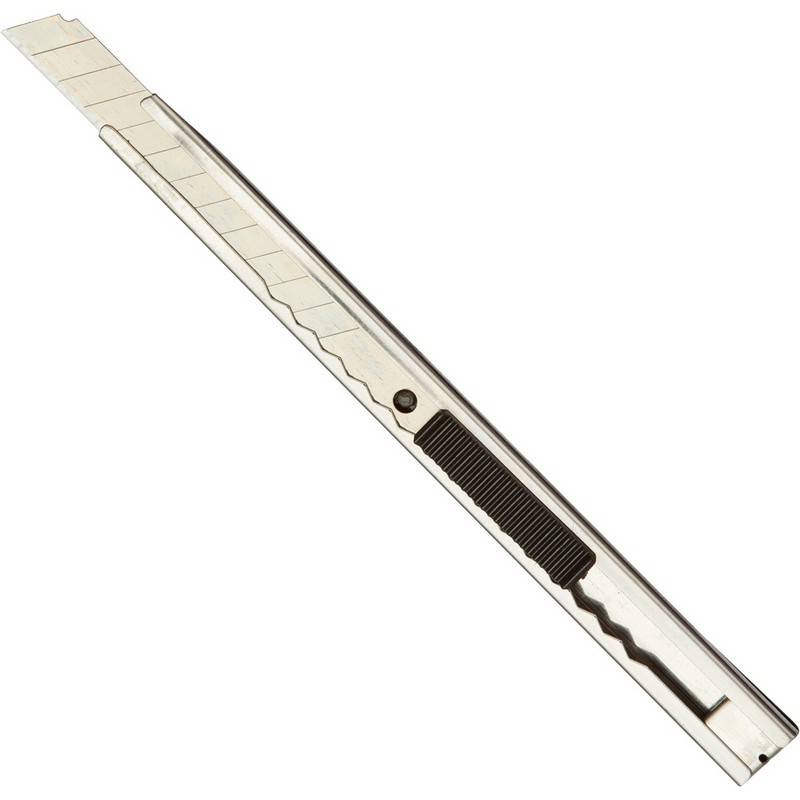 Нож канцелярский Attache с фиксатором (ширина лезвия 9 мм) 280460