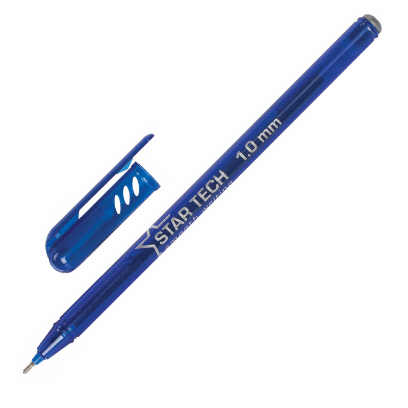 Ручка шариковая неавтомат. PENSAN STAR TECH 1,0мм,масл,син 1553984 2260