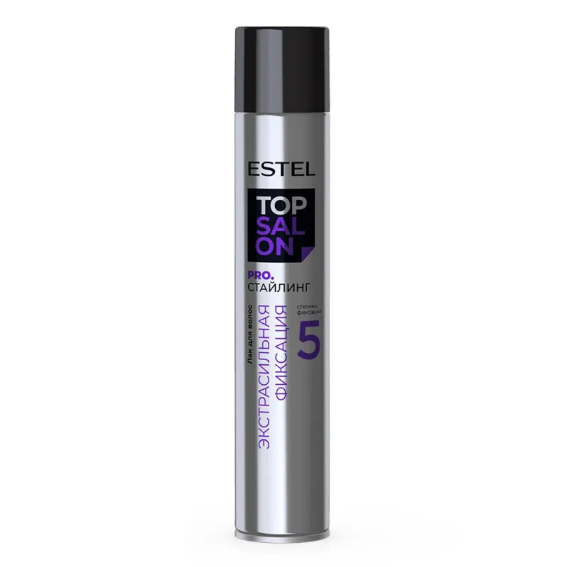 Лак ESTEL TOP SALON PRO.СТАЙЛИНГ экстрасил фикс 400мл ETS/L5/400 1815042