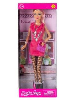 Кукла Defa Lucy Гламурная вечеринка в розовом платье 29 см 8271d/розовое