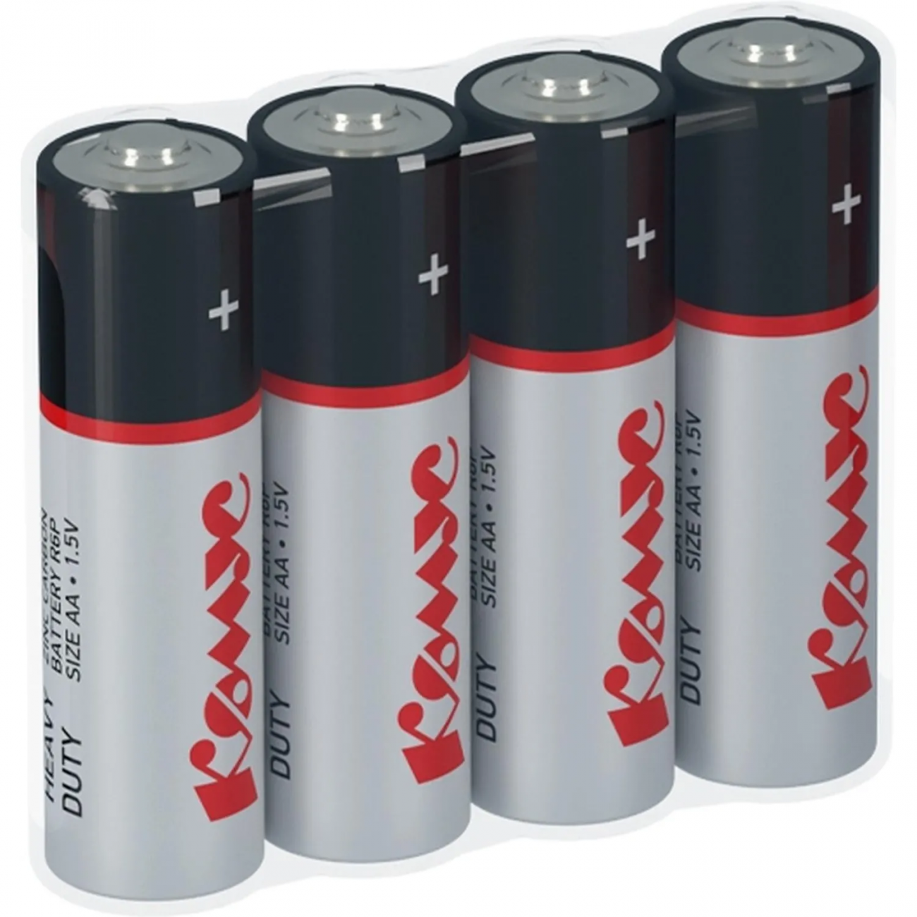 Батарейка Комус AA/R6 S4 уп/4шт 1972584 R6P-S4