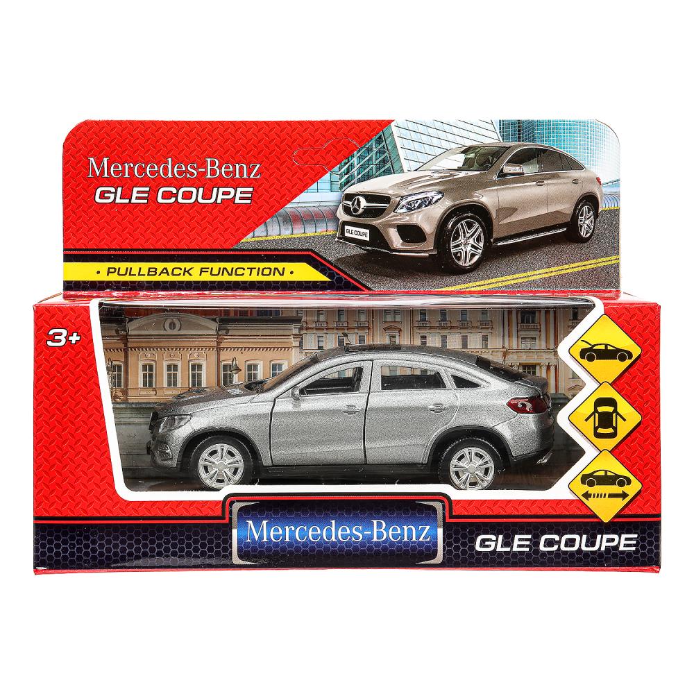 Машина металлическая "Мерседес-Бенц Гле Куп" 12 см. серый, Технопарк GLE-COUPE-GY (72)