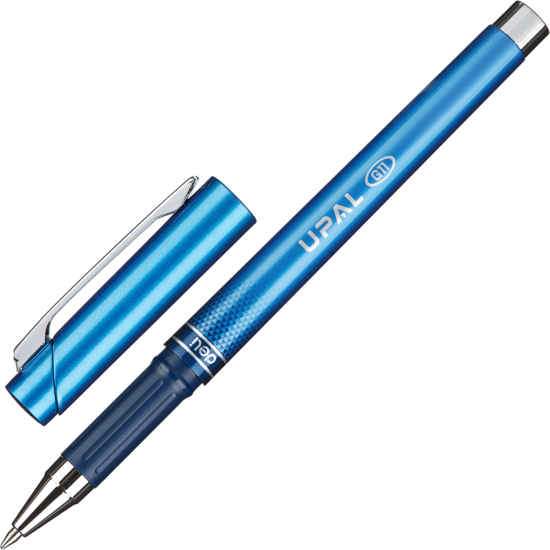 Ручка гель неавтомат. Deli EG11-BL Upal синие чернила 0,5мм 1550855
