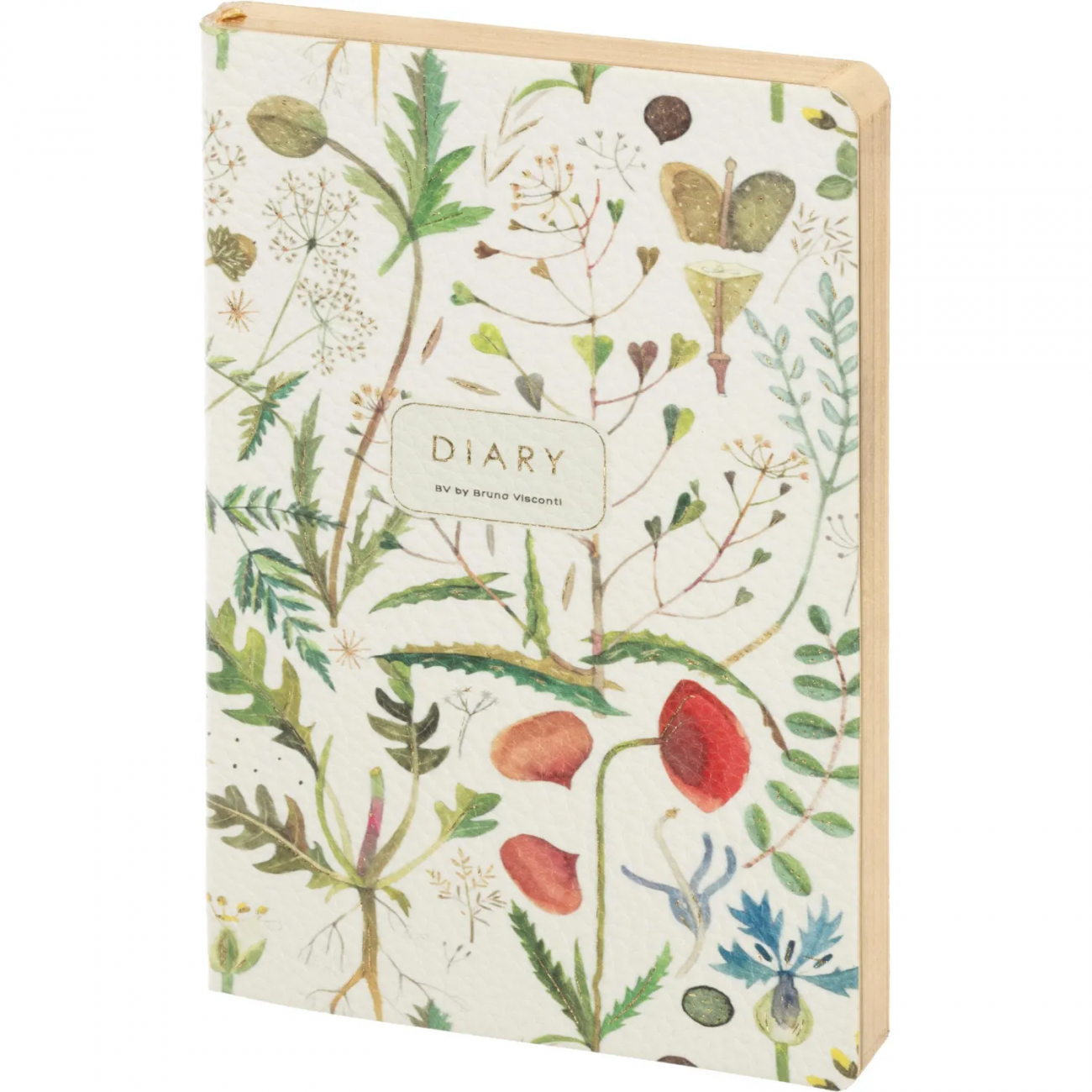 Ежедневник недатированный А5 FLEX FLORA.Луговые травы 3-743/18 Bruno Visconti 2395947