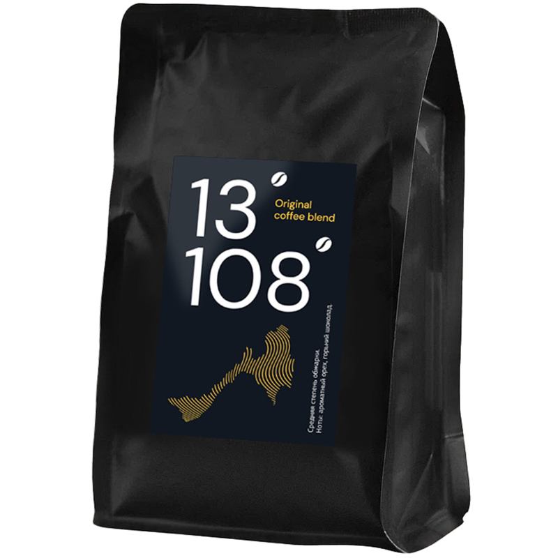 Кофе жареный в зернах 13/108 Original coffee blend 250г Деловой стандарт 1925534