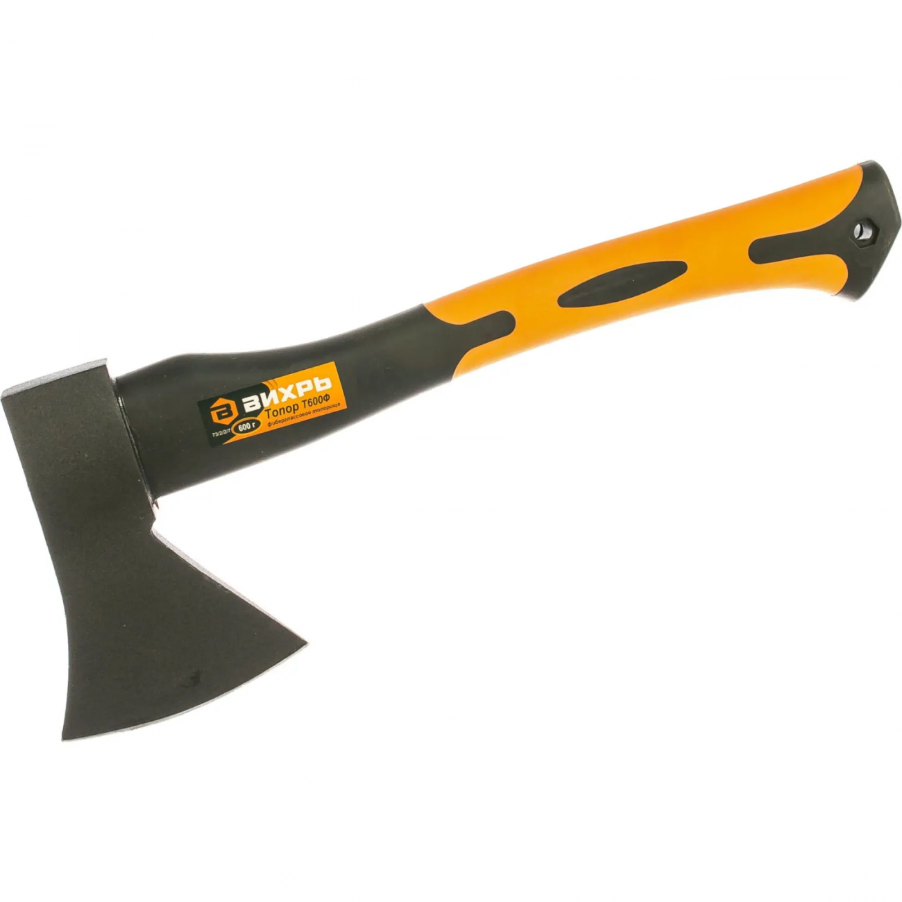 Топор Т600Ф фиберглассовое топорище Вихрь 73/2/2/7 1249085