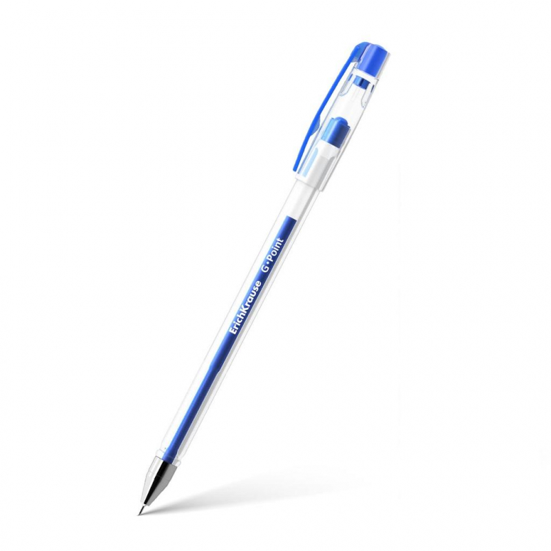 Ручка гель ErichKrause G-Point, цвет чернил синий 1442252 17627