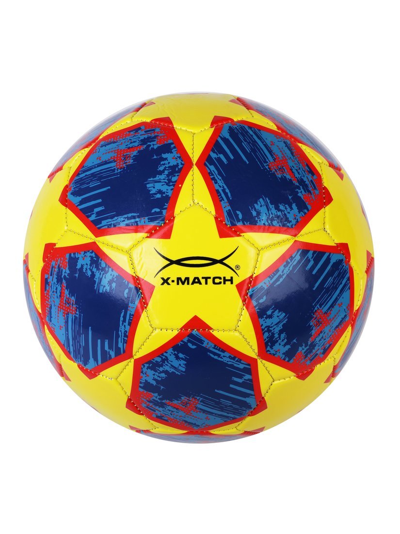 Мяч футбольный, 1 слой PVC, 1.8 мм. 330-350 гр. Размер 5. X-Match 57036