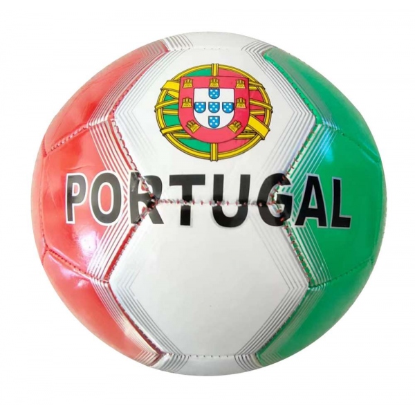 Мяч футбольный Португалия, пвх 1 слой, 5 р. камера резина, маш.обр. Next SC-1PVC300-POR (50)