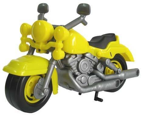 Мотоцикл гоночный "Кросс" игрушечный 27,5 см  Полесье П-6232