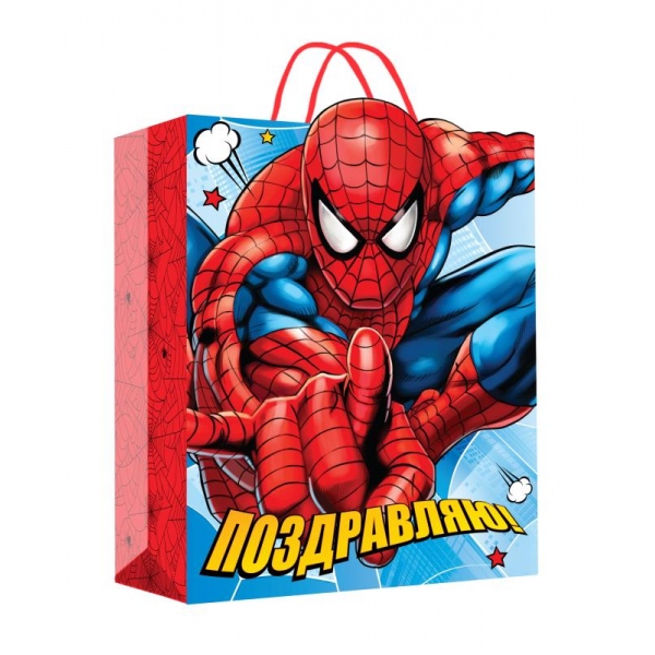 Пакет для подарка, с фигурной вырубкой размер M, 18х23х10 см. Чудо праздник PMF-112912-SM