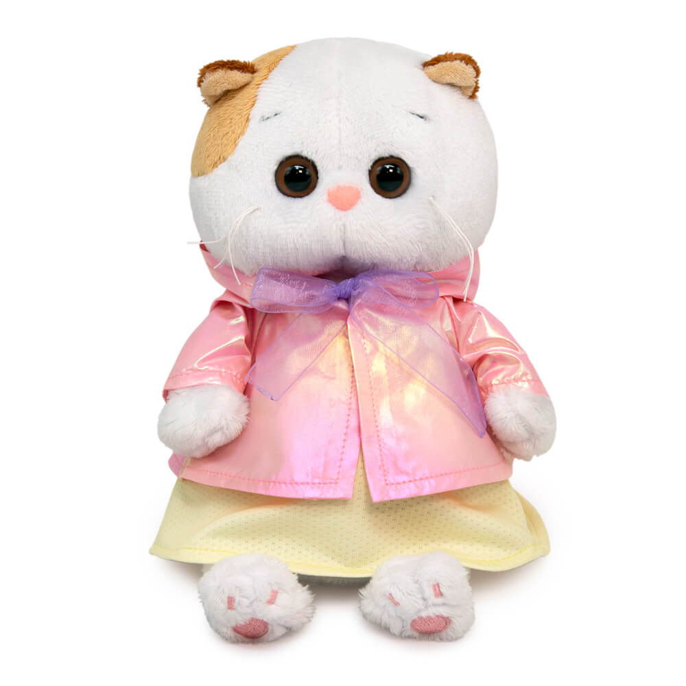 Мягкая игрушка BUDI BASA Кошка Ли-Ли BABY в модной курточке 20 см LB-092