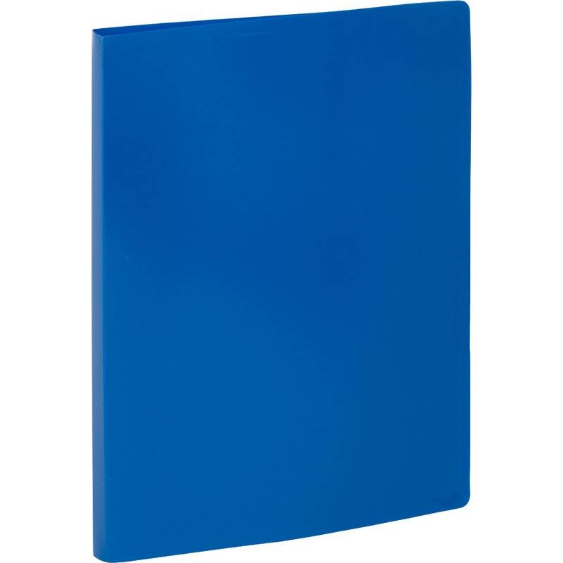 Скоросшиватель пластиковый Attache Экономи А4 до 120 л синий (толщина обложки 0.35 мм) 926644