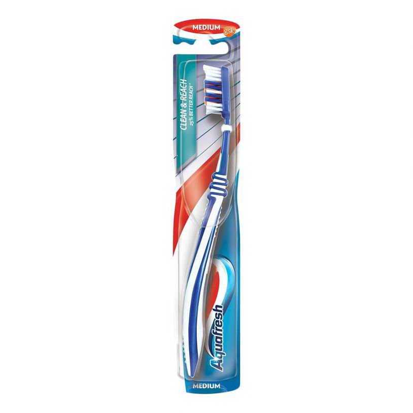 Зубная щетка Aquafresh Clean&Reach , средняя 16012