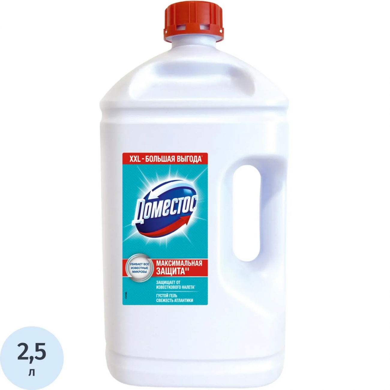 Средство д/сантехники универсальное Свежесть Атлантики 2,5л Domestos 2398114